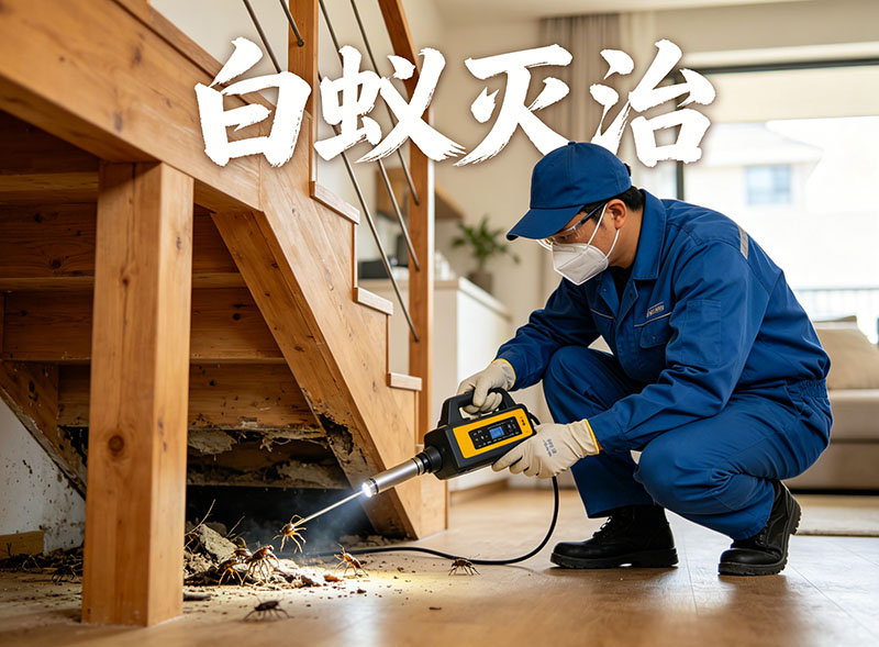 睢宁白蚁灭治服务｜专业消杀，筑牢建筑安全防线